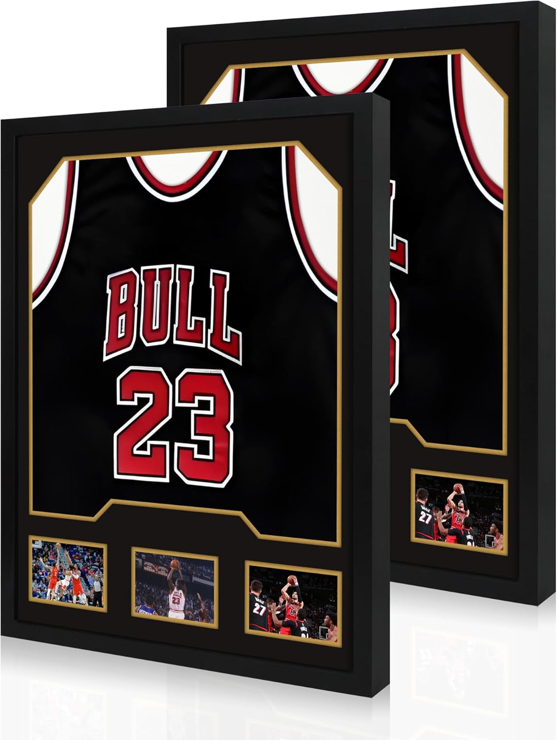 Large Wooden Jersey Frame Display Case for Sports Memorabilia