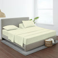 Flex Head King Sheets Sets for Adjustable Beds - Split Top King 4 Pc
