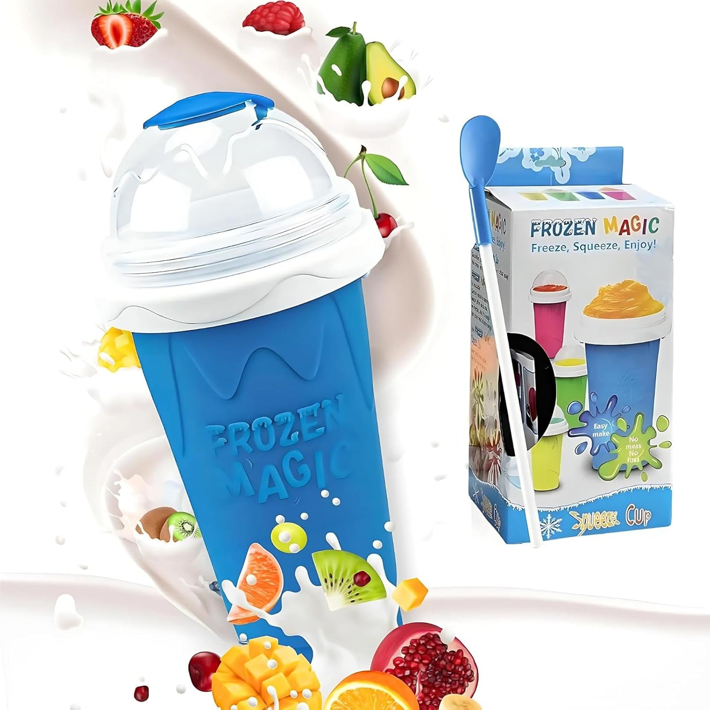 Instant Slushie Maker Cup - DIY Frosty Magic!