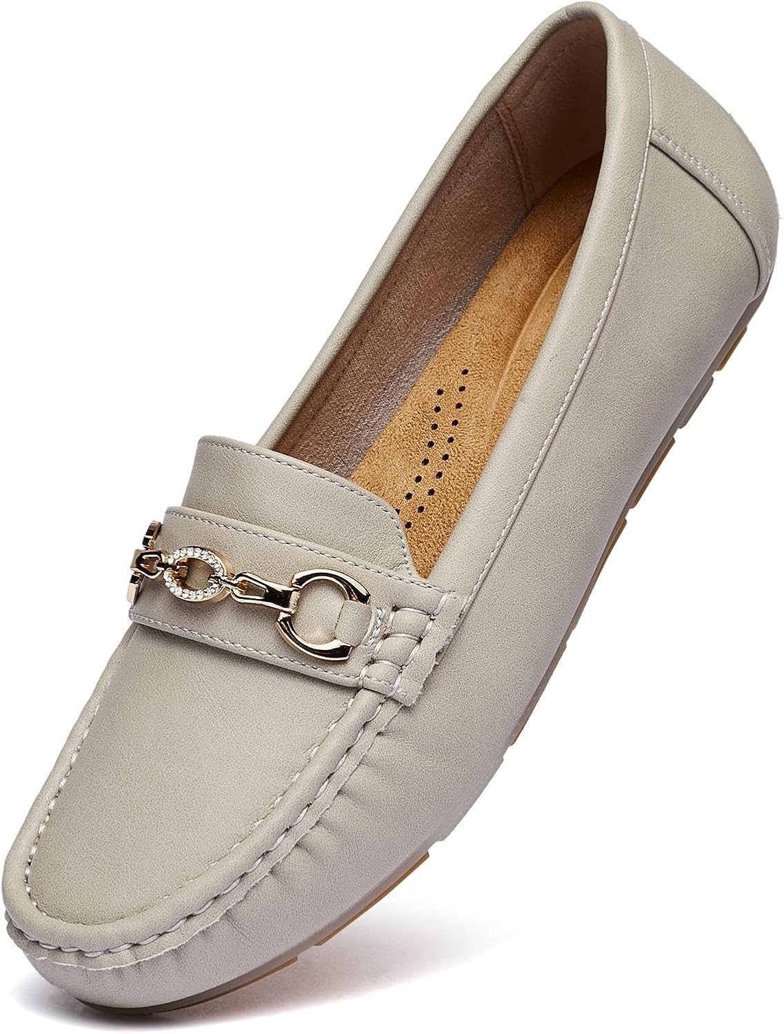 Women's Business Loafers Lightweight Slip On Casual Flats Shoes