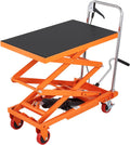 VEVOR TFD15 Hydraulic Cart 330 lbs Capacity 50in - Heavy-Duty Lift