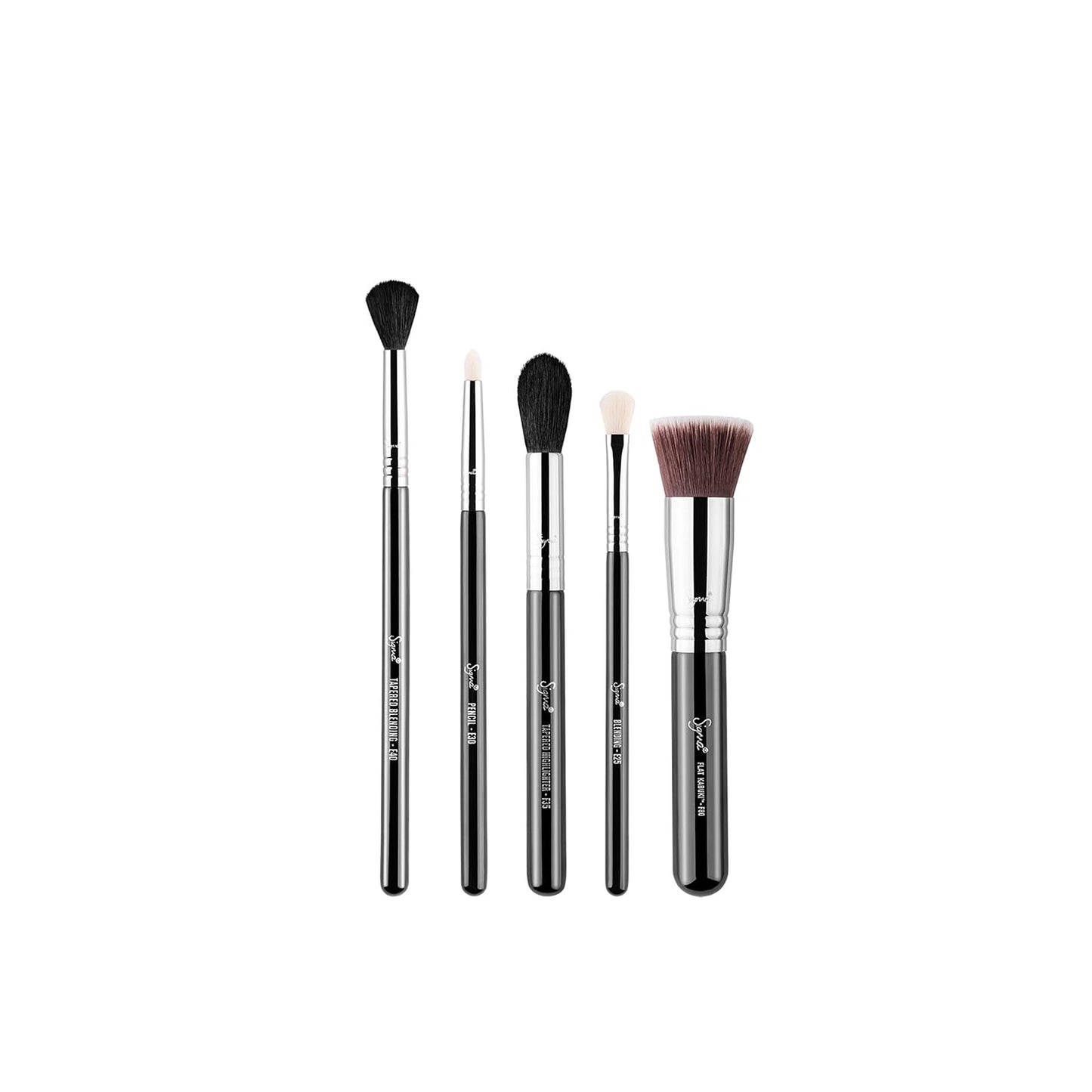SIGMA Beauty Most Wanted Makeup Brush Set for Flawless Looks