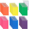 Blue Panda 24 Pack Small Notepads for Kids Party Favors - Colorful
