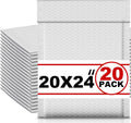 Bubble Mailers 20 x 24 in 20 Pack - Large Padded Shipping Envelopes