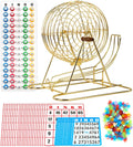 Regal Bingo Professional Bingo Game Set with 11ft Wheel Cage - Party