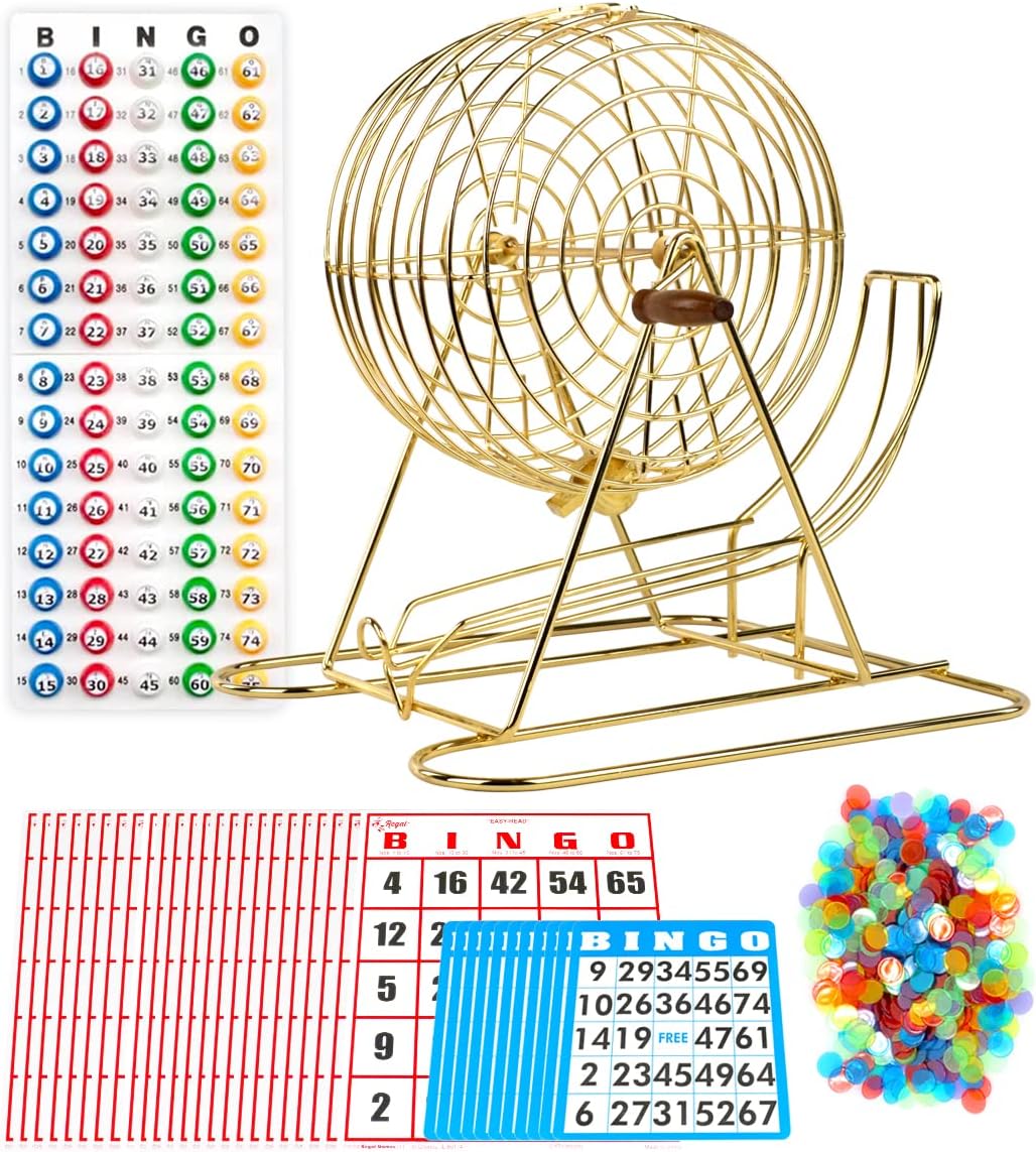Regal Bingo Professional Bingo Game Set for Large Groups
