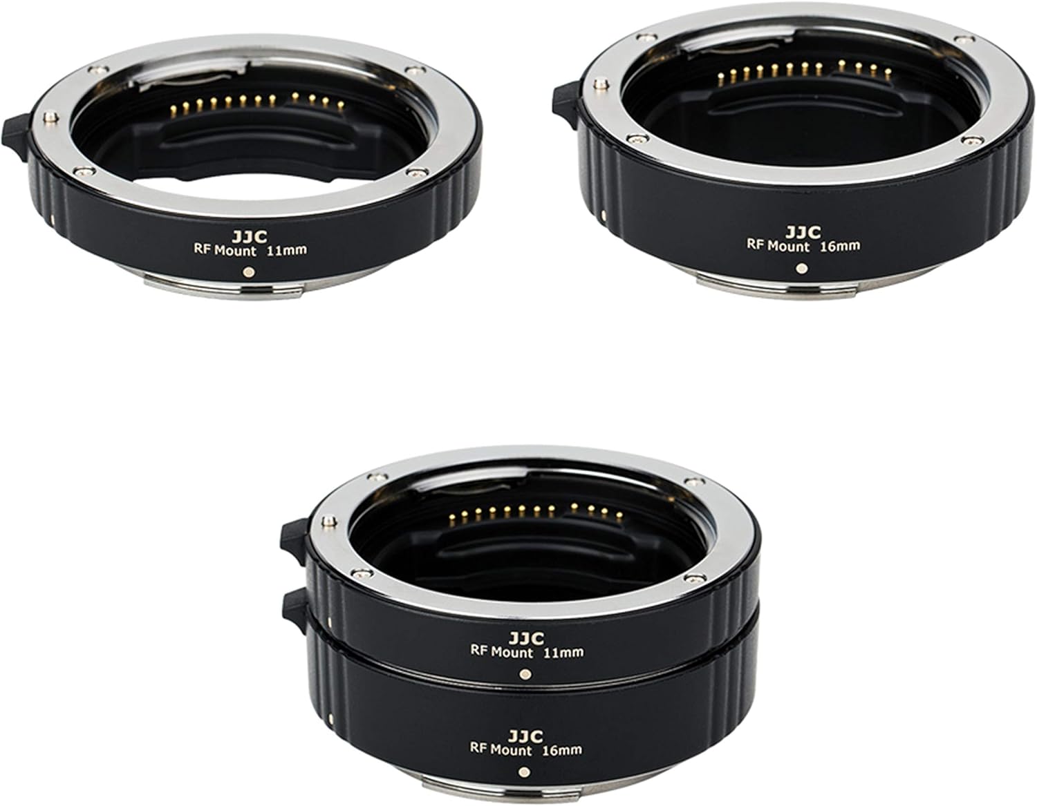 JJC RF Mount Macro Extension Tube Set for Canon EOS R Series