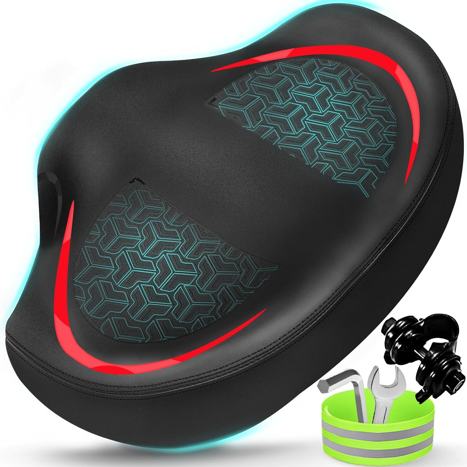 Noseless Bike Seat Cushion for Ultimate Comfort and Support