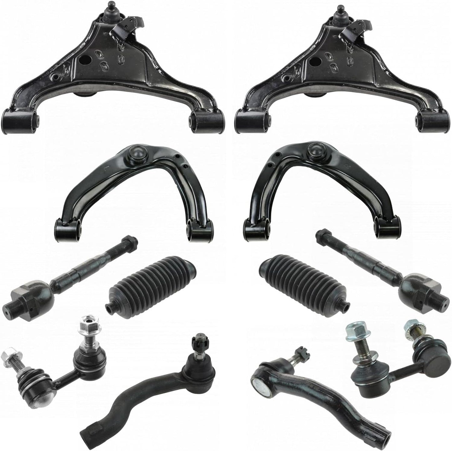 TRQ Front Steering & Suspension Kit for Nissan Suzuki Vehicles
