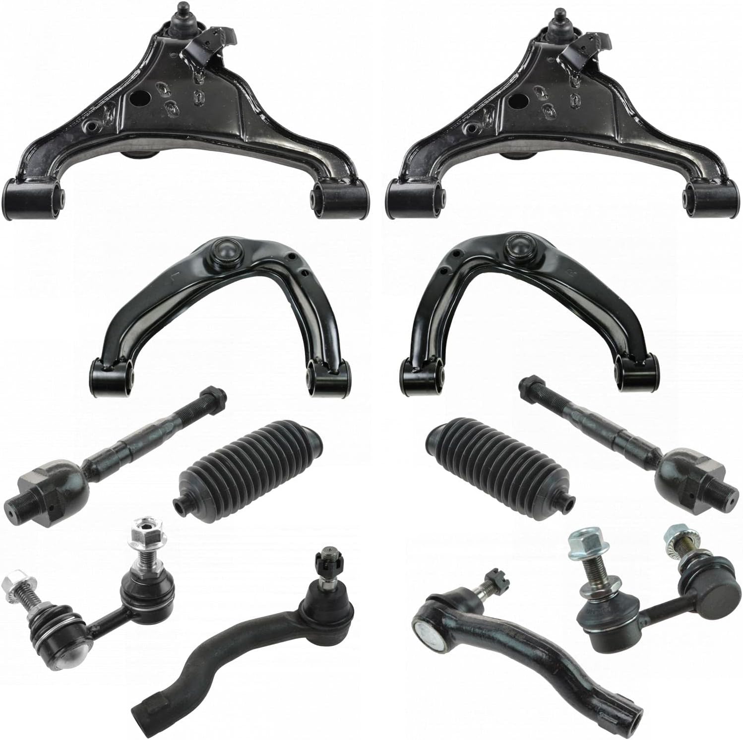 TRQ Front Steering & Suspension Kit for Nissan Suzuki Vehicles