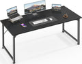 Huuger Computer Desk 55 in Home Office Desk - Large Legroom