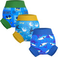MooMoo Baby Swim Diapers 3 Pcs Reusable Waterproof Swim Diaper