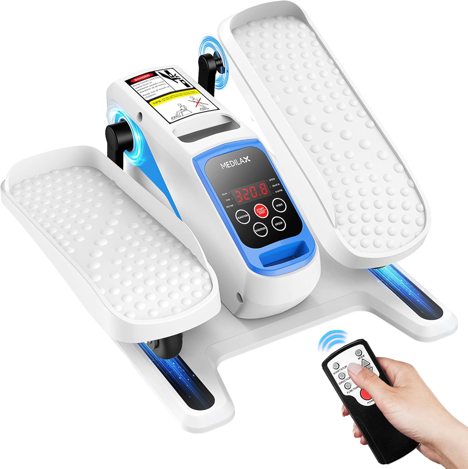 Medilax Under Desk Elliptical Machine for Easy Leg Exercise