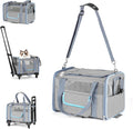Pet Carrier for Small Pets - Soft Sided Dog and Cat Travel Bag