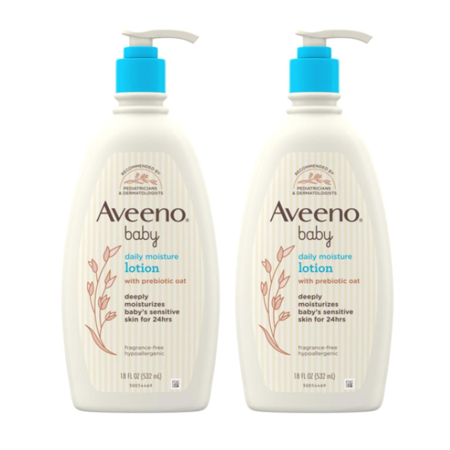 Aveeno Baby Daily Moisture Lotion, Gentle Hydration for Sensitive Skin