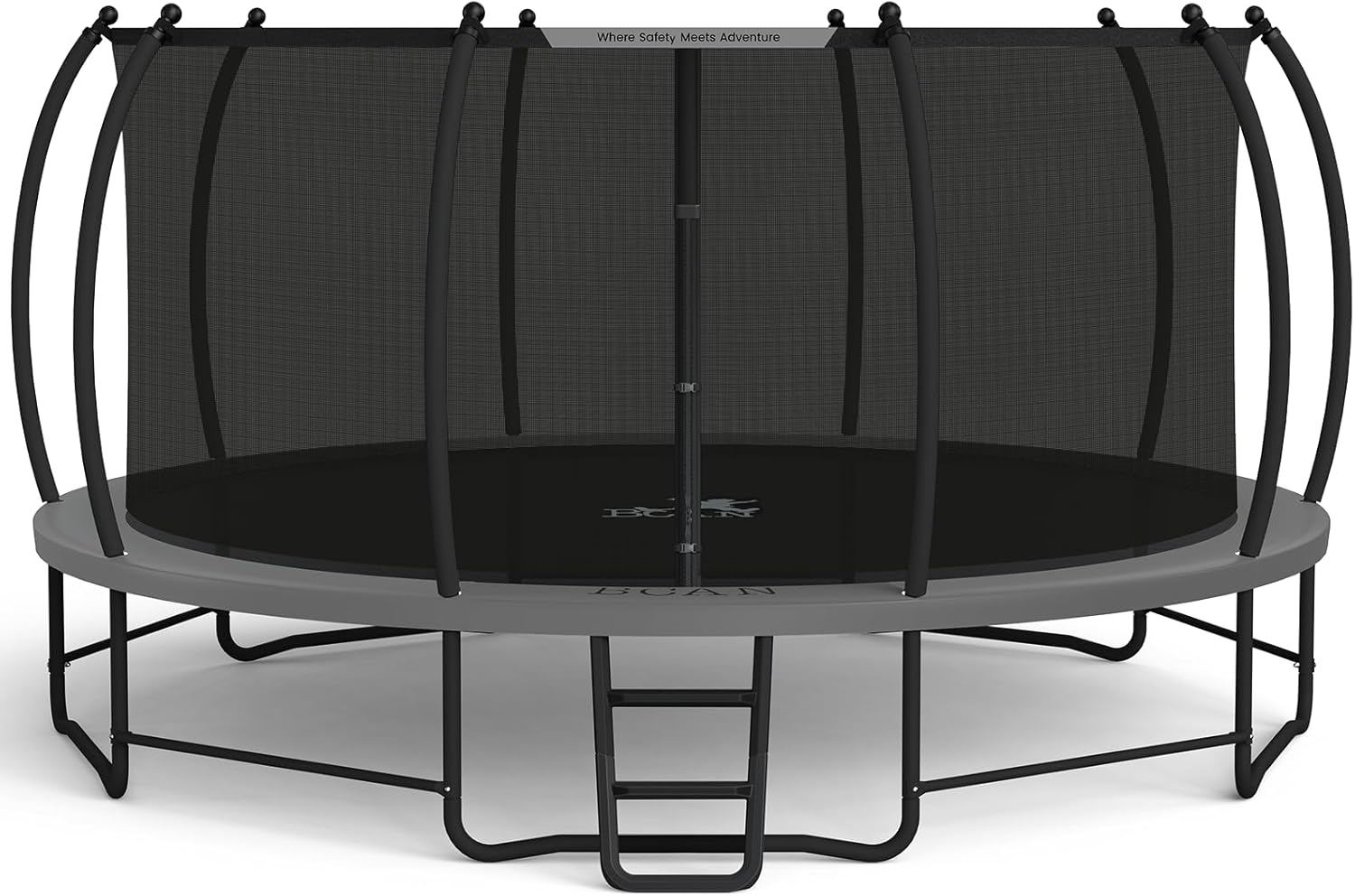 BCAN Recreational Trampoline with Enclosure for Kids and Adults