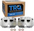 TRQ Front Brake Caliper Set Compatible with Ford E-Series - Direct Fit