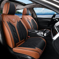 Coverado Front Seat Covers Leather Seat Covers for Cars - Durable