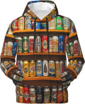 3D Print Hoodies for Men Women Funny Graphic Novelty Pullover
