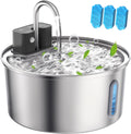 Wireless Cat Water Fountain 108oz Cordless Rechargeable - Quiet