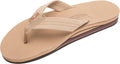 Rainbow Sandals Men's Double Layer Leather w/Arch Support - Nubuck