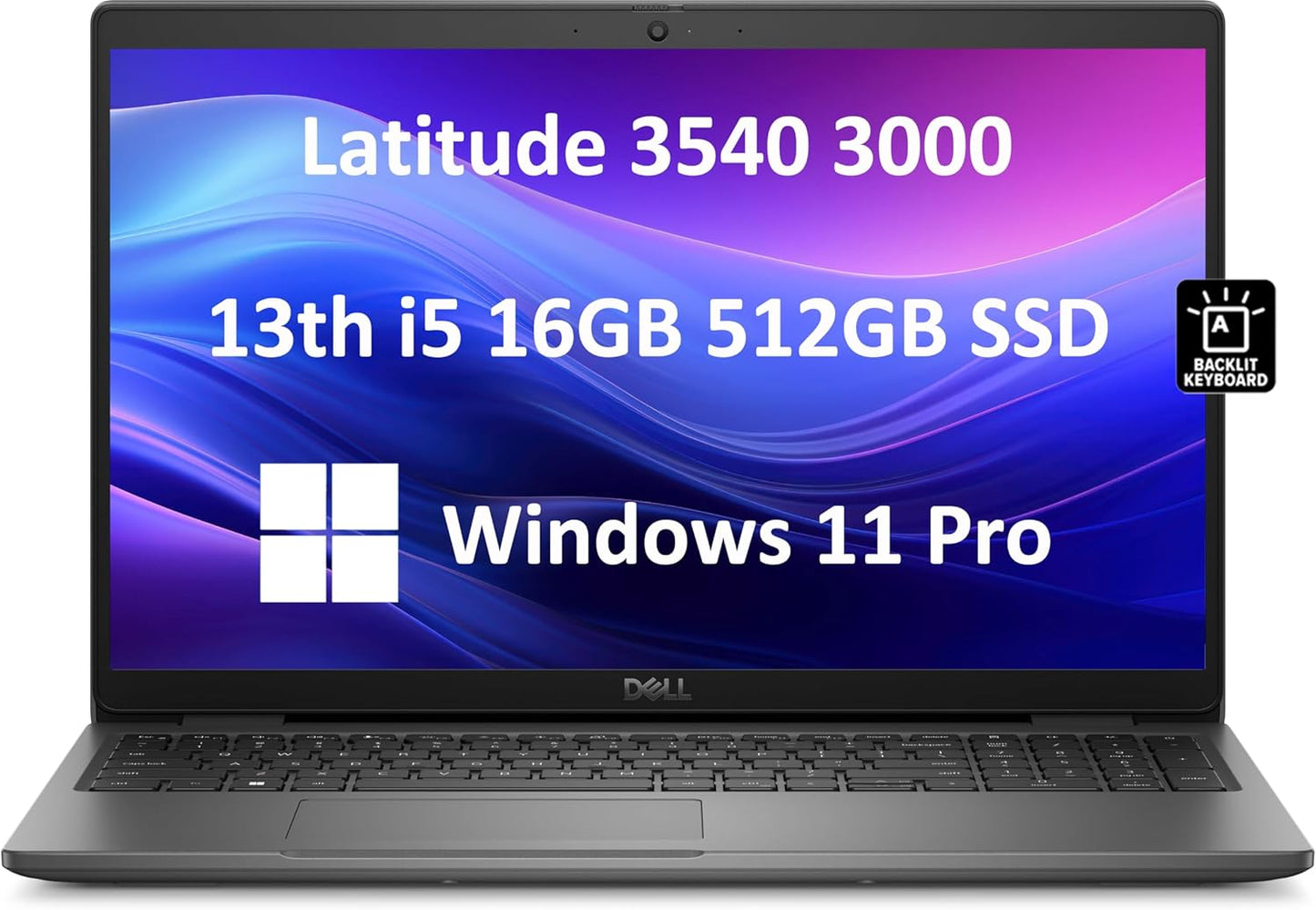 Dell Latitude 3540 Business Laptop with 15.6 FHD Display
