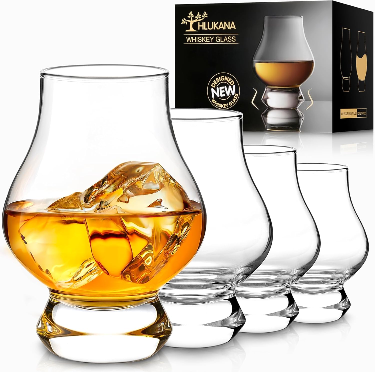 Premium 9-Piece Tasting Glass Set for All Spirits