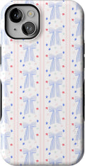 Casely iPhone 14 Plus Case Summer Bows Coquette - Slim 8-ft Drop