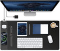 TopMade Mouse Pad with 15W Fast Wireless Charging - XXL Desk Pad
