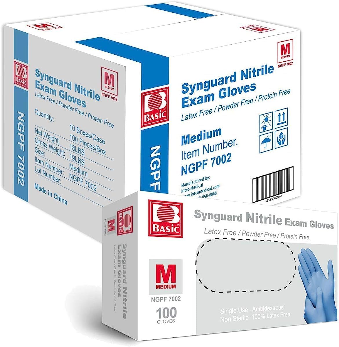 Latex-Free Food-Safe Nitrile Gloves (1000 Pcs)