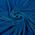 Stretch Velvet Fabric 58/60 in Wide 10 Yard - Classic Blue