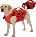Kuoser Dog Life Jacket - High Flotation Safety Vest for Swimming This