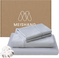 MEISHANG 1000 Thread Count Egyptian Cotton Sheets King - Luxurious