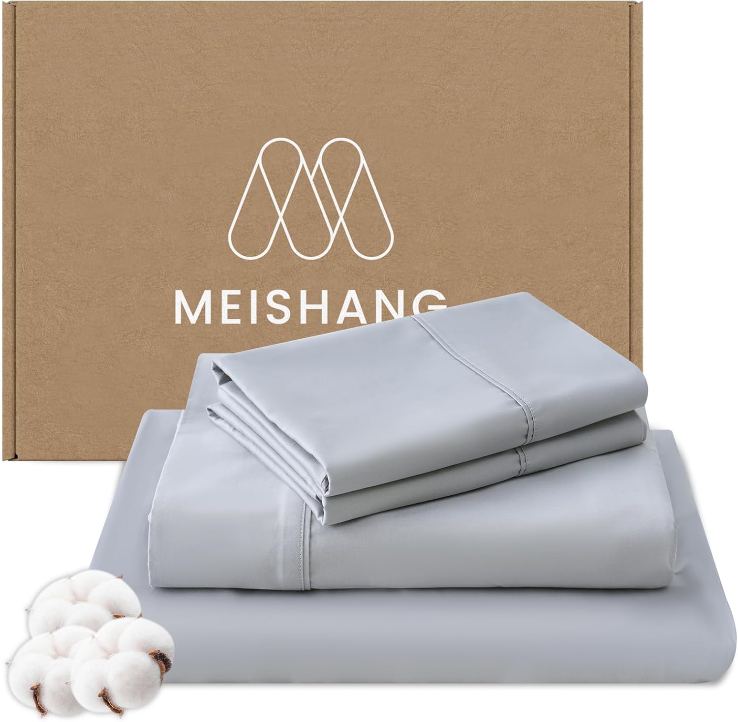 1000 Thread Count Egyptian Cotton Sheets King - Luxurious Comfort