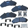 Bendix Priority1 CFC652 Ceramic Front Brake Pads - Quiet Reliable