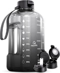 AQUAFIT 1 Gallon Water Bottle with Time Marker - Stay Hydrated Easily