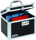 Vaultz Secure Security Lock Box - Portable 3-Digit Combination Safe