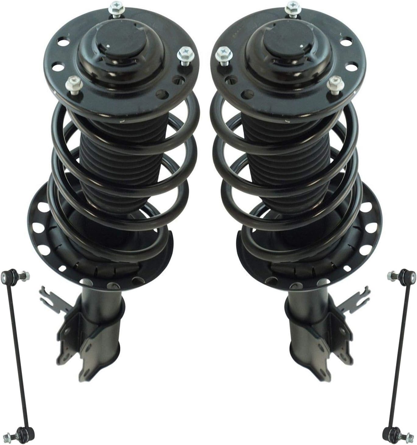 TRQ Front Suspension Kit for 2003-2011 Saab 9-3 Vehicles