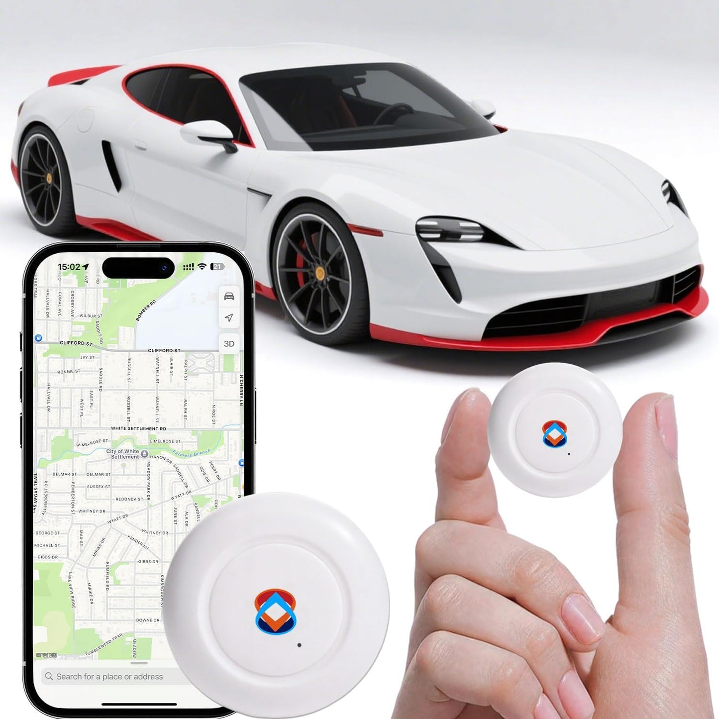 Car GPS Tracker with Real-Time Tracking and No Monthly Fees