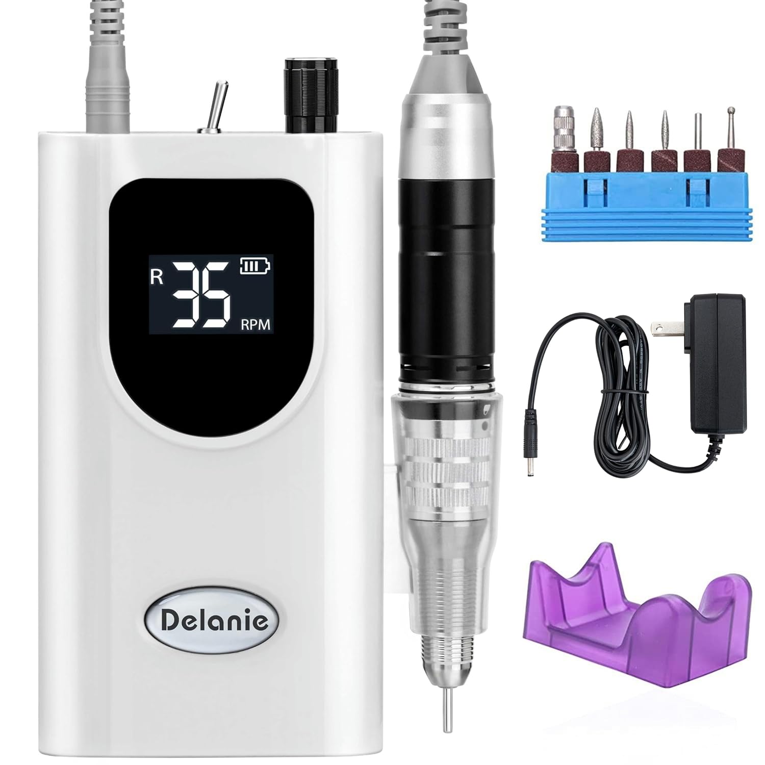 Delanie Professional Nail Drill for Acrylic Gel and Cuticle Care