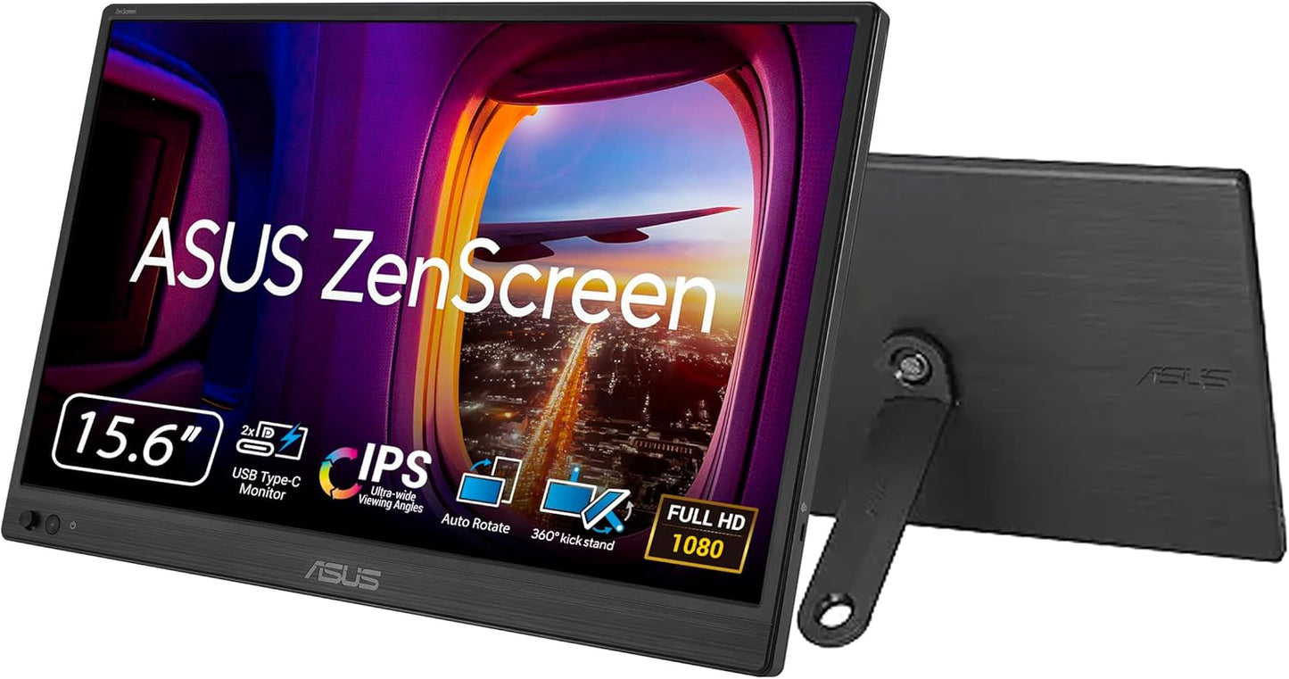 ASUS ZenScreen 16 Portable USB Monitor - Full HD IPS Display