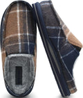 Mens Clog Slippers with Arch Support and Memory Foam - Warm Indoor Its
