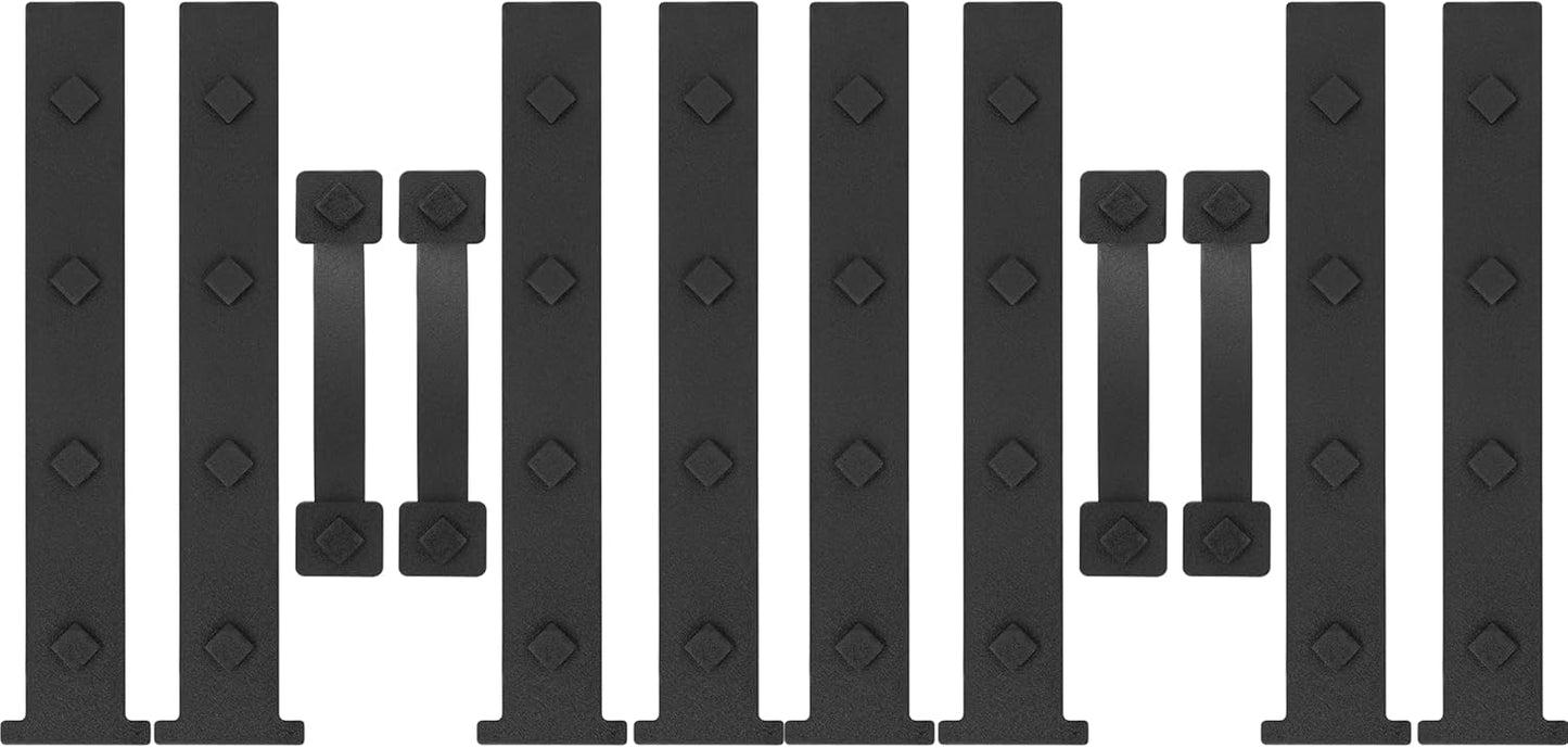 2 Pack Magnetic Garage Door Decorative Hardware for Curb Appeal