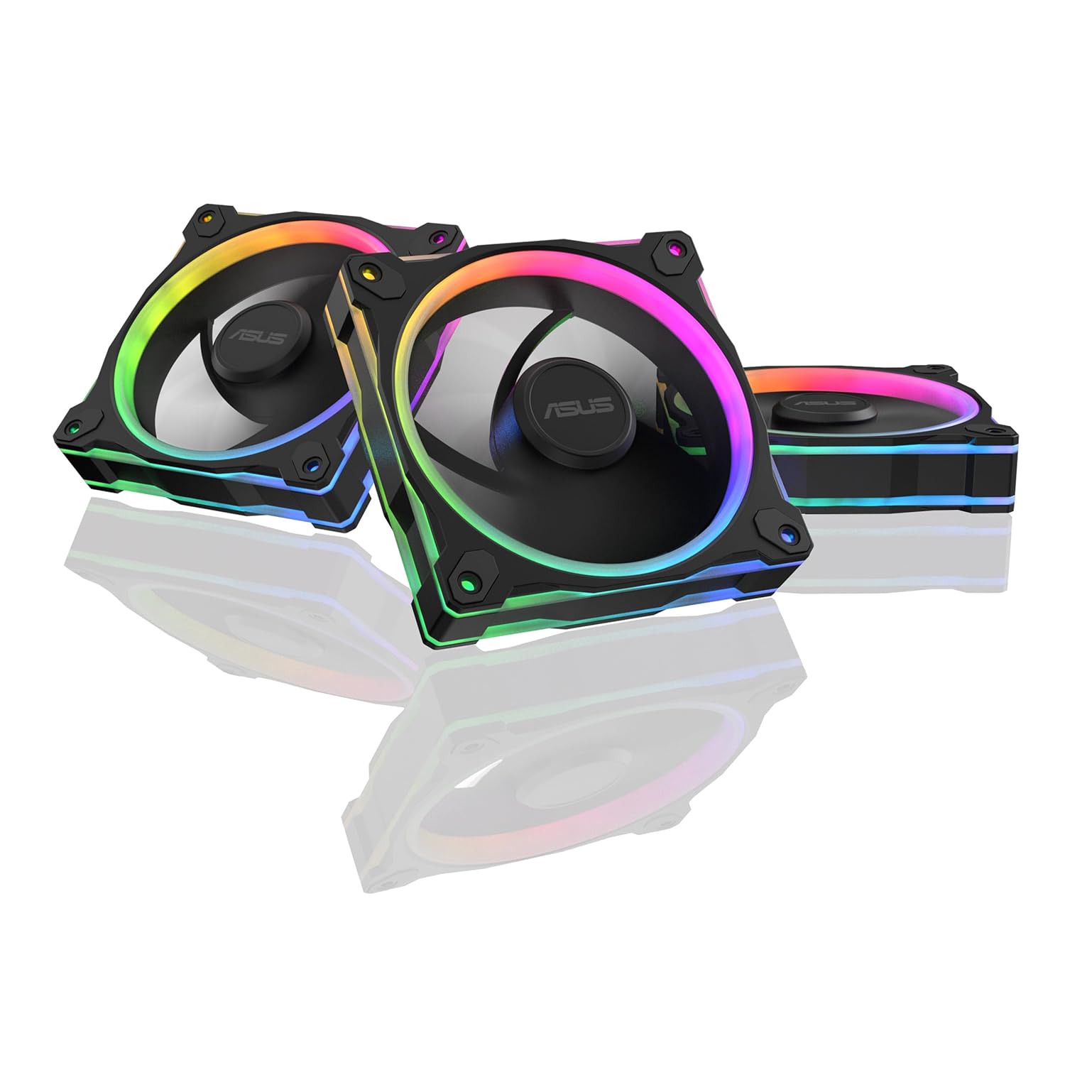 ASUS Prime MR120 ARGB Fan Pack for High-Performance Cooling