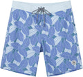 SURF CUZ Men's Vintage Cruzer Stretch Boardshort Chino Shorts - Quick