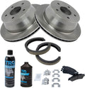 Rear Brake Pad & Rotor Kit Ceramic Compatible with 1997-2005 Chevrolet