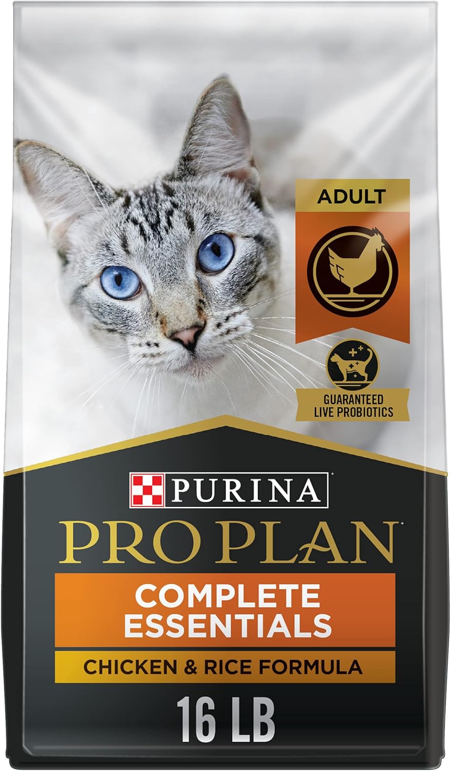 Purina Pro Plan High Protein Cat Food with Probiotics for Cats