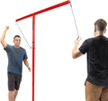 GoSports Tower 5 Giant Ring Swing Versus Game - Backyard Hook & Ring