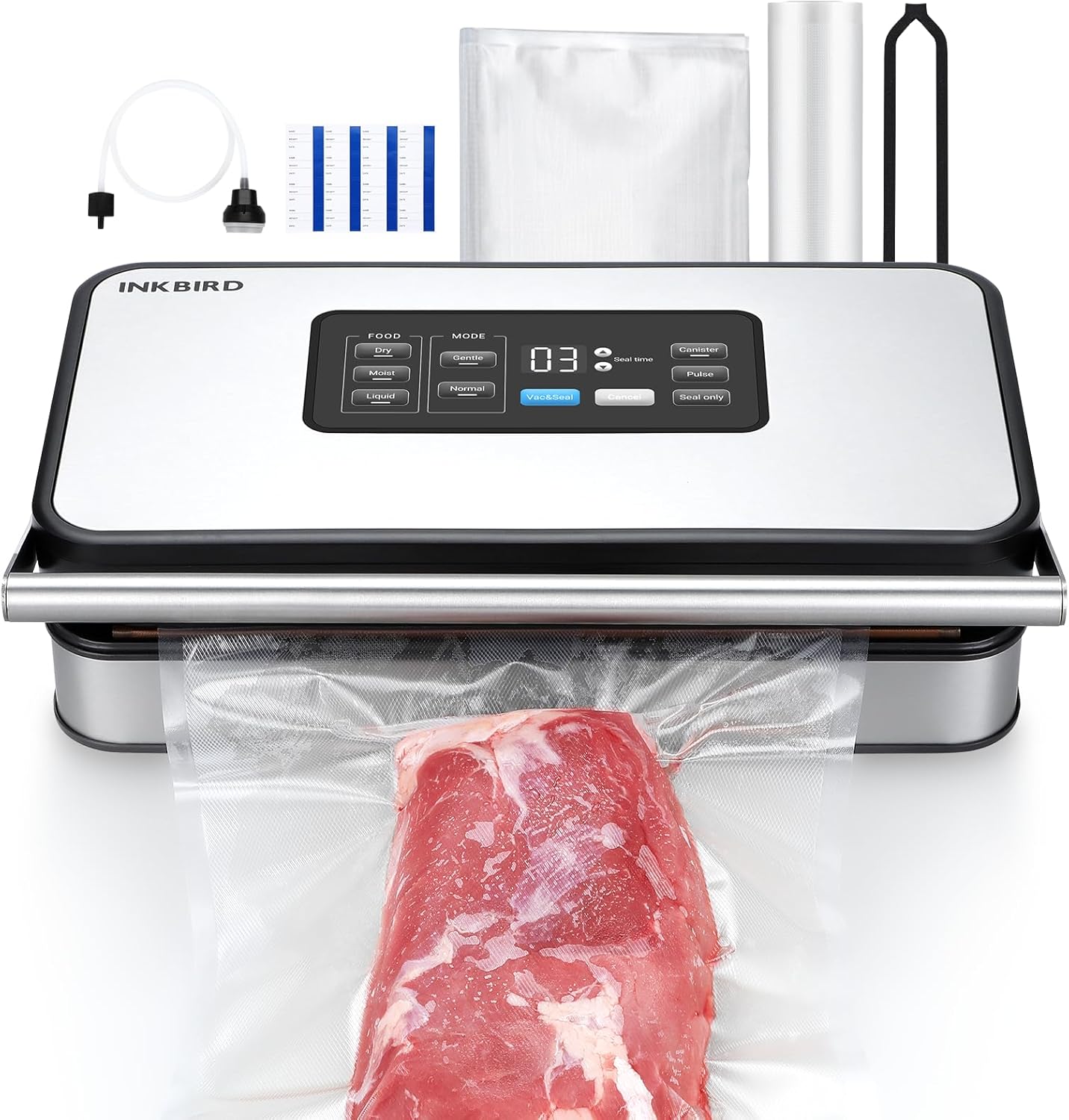 INKBIRD Vacuum Sealer Machine for Food Preservation and Storage