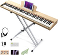 Portable 88-Key Semi-Weighted Electric Piano with Bluetooth & Professional Pedals